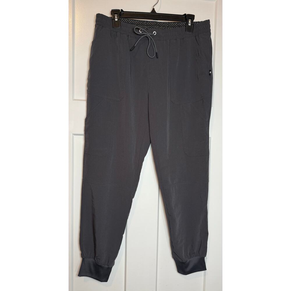 Koi Next Gen Day to‎ Night Scrub Pants Mens MEDIUM Regular Gray